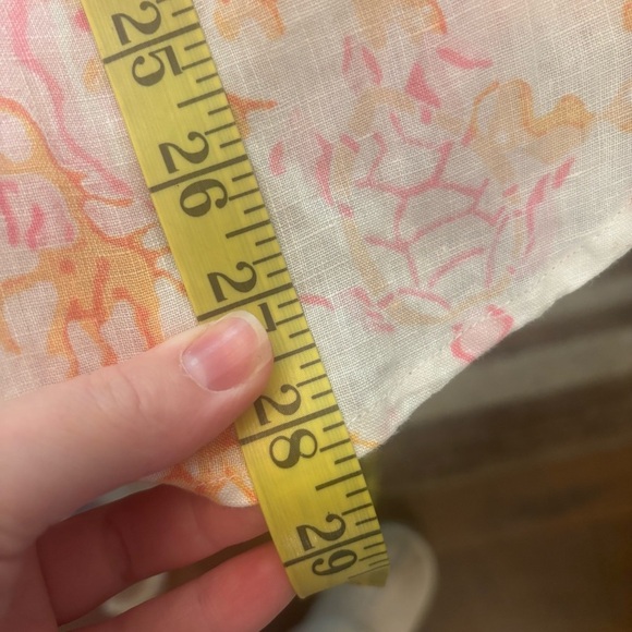 J. Jill 100% Linen Floral Button Down Shirt Size 3x - Picture 9 of 9